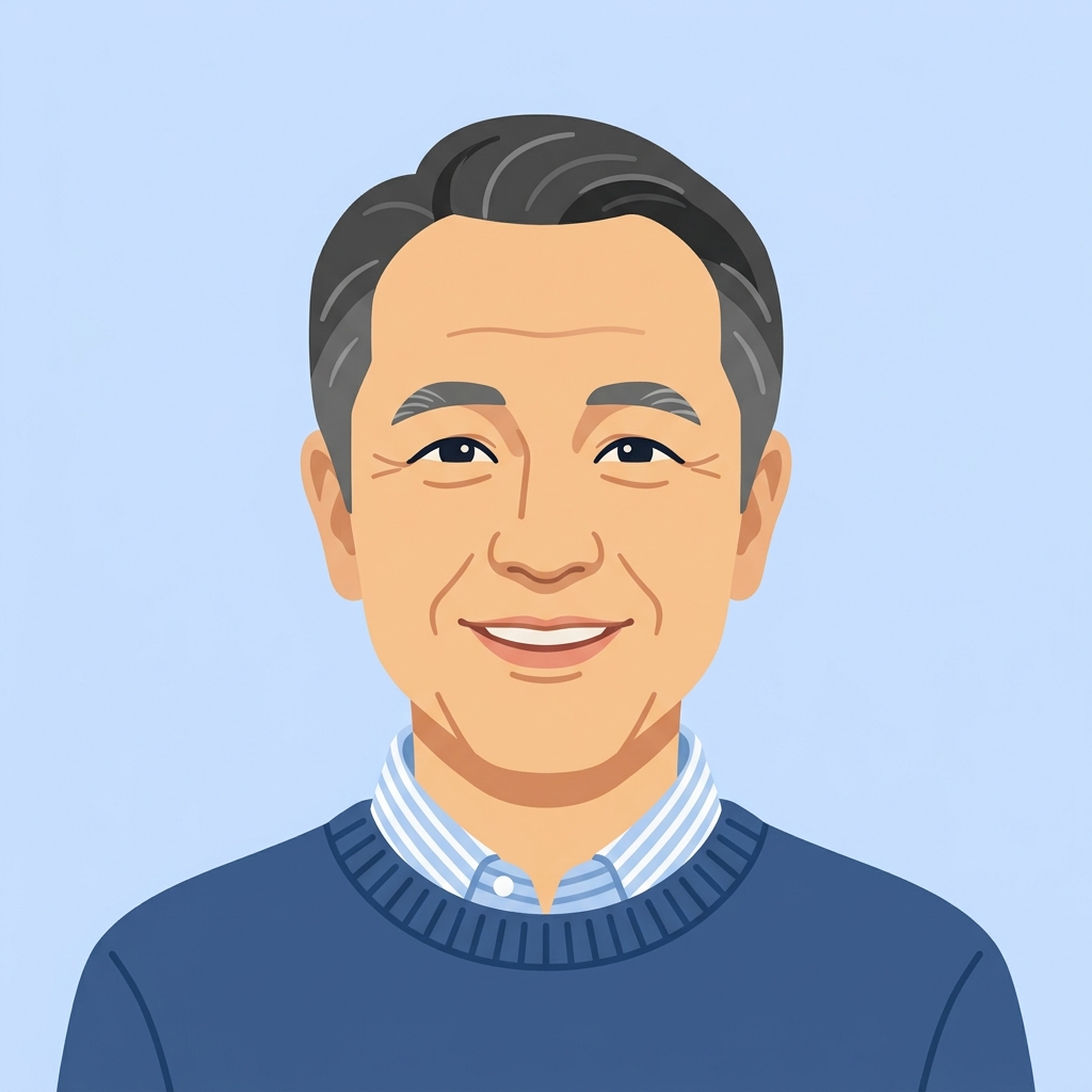 60代男性のイラスト